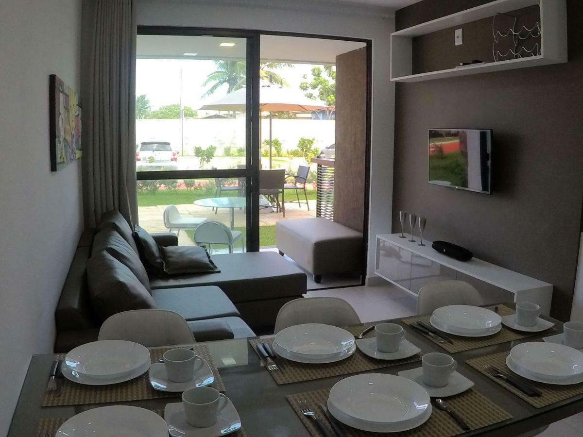 Flat Terreo Beira-Mar No Resort Cupe Beach Living Em Pôrto das Galinhas Exteriör bild